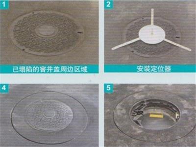 拋物線(xiàn)切割法窨井蓋修補(bǔ)工藝